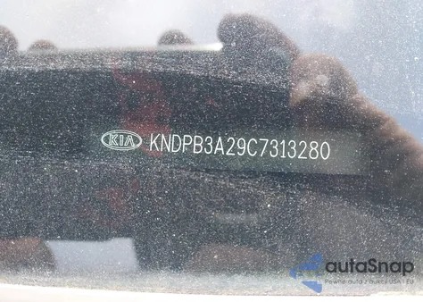 2012 Kia Sportage Lx из США, поврежденный, VIN KNDPB3A29C7313280